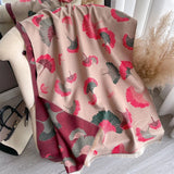 Ginkgo Charm Reversible Blanket Scarf Wrap