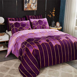 Golden Cosmo Hive | 3pcs Duvet Cover Sets