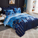 Golden Cosmo Hive | 3pcs Duvet Cover Sets