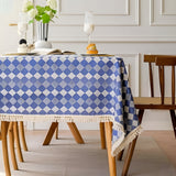 Heritage Checkered Tablecloth