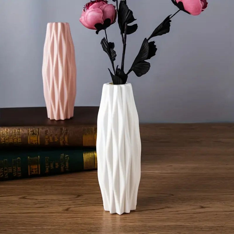 Hollow Fold Art Vase