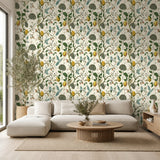 Papel pintado adhesivo de PVC Lemon Bluebird
