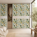 Papel pintado adhesivo de PVC Lemon Bluebird