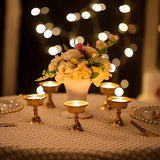 Vintage Copper Cup Candle Holder