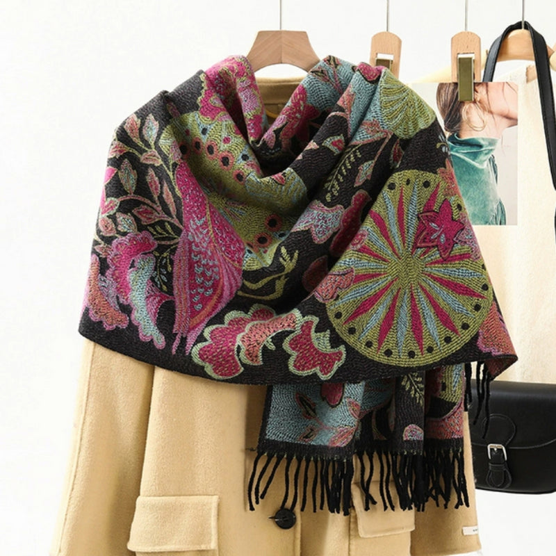 Luxury Ethnic Pattern Shawl Scarf