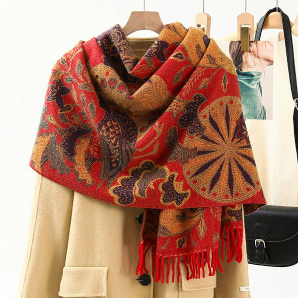 Luxury Ethnic Pattern Shawl Scarf