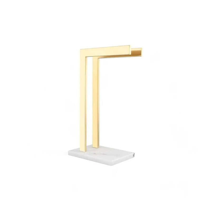 Minimalist Bathroom Vanity Double Towel Rack