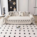Nordic Cat Paw Chenille Sofa Cover