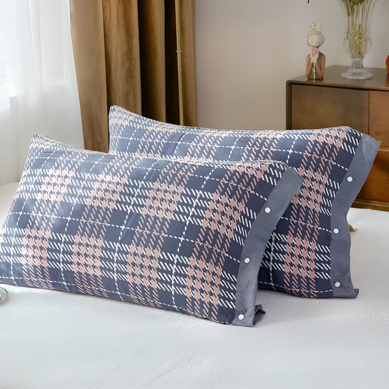 Pure Cotton Buttoned Pillowcase