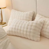 Rabbit Faux Fur Pillow Cover