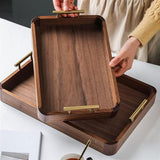 Regal Walnut Serving Tray