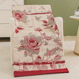 Rosewood Grace Throw Cotton Blanket