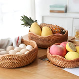 Stylish Handwoven Rattan Basket