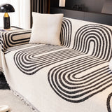 Urban Arch Pattern Sofa Slipcover Decor