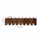 Piano Wooden Hook Wall Coat Rack