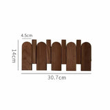 Piano Wooden Hook Wall Coat Rack