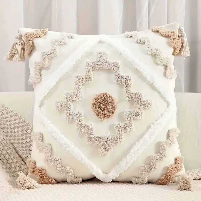 Bohemian Bliss Tufted Pillow