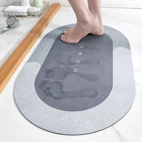 Alfombrilla mágica para baño - Súper absorbente y antideslizante