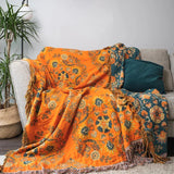 Boho-Scandinavian Cotton Blankets | 100% Cotton Blanket (B1G1)