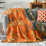 Boho-Scandinavian Cotton Blankets | 100% Cotton Blanket (B1G1)