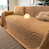 Celestial Plush Sofa Cover