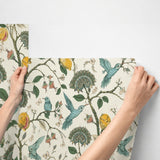Papel pintado adhesivo de PVC Lemon Bluebird