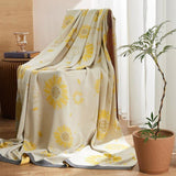 Sunflower Comfort Cotton Blanket