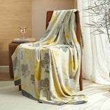 Maple Leaves Bamboo Luxe Cooling Blanket